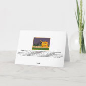 パンプキン カート スリーピー ホロー ハロウィン カード (裏面)