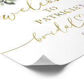 パンプキン グリーンネリー 秋のブライダルシャワー ウェルカムポスター ポスター (角)