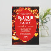 パンプキン・グロウ・ハロウィンコスチュームパーティー 招待状 (スタンド正面)