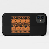 パンプキン タイポグラフィ ギフト Case-Mate iPhoneケース (裏面(横))