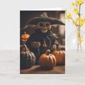 パンプキン・ノーム カード (黄色い花)