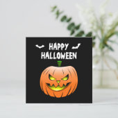 パンプキン ハッピーハロウィン カード (スタンド正面)