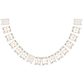 パンプキン ハッピー バースデー バナー