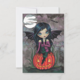 パンプキン・ピクシー・ハロウィン・ポストカード カード