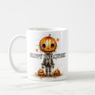 パンプキン・フィエンド   ハッピー・ハロウィン コーヒーマグカップ