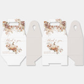 パンプキン&フラワーボホ秋ベビーシャワー フェイバーボックス (見開き)