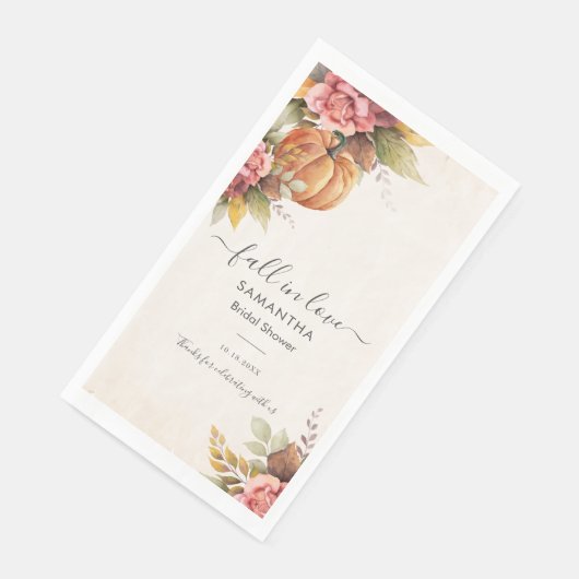 パンプキン ブライダルシャワー 秋の恋 愛の秋 落葉 (コーナー)