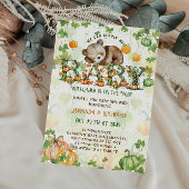 パンプキン ベアリーワイト ベイビーシャワー 招待状