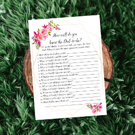 パンプキン ベイビー シャワー 誰がパパが一番知っている ゲーム フラワー 招待状