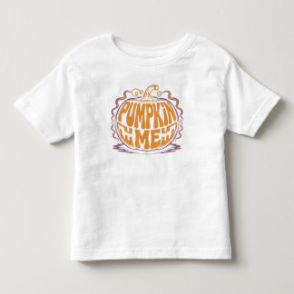 パンプキン・ミー・タイポグラフィ トドラーTシャツ