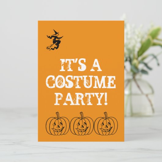 パンプキン 招待状 (スタンド正面)