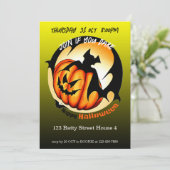 パンプキ不気味ンこうもりハローウィンパーティ 招待状 (スタンド正面)