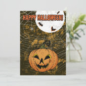 パンプキ不気味ンカスタムこうもりクモ 招待状 (スタンド正面)