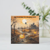 パンプキ不気味ンスハローウィンパーティ 招待状 (スタンド正面)