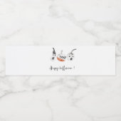 パンプキ不気味ンスパーティー |ハッピーハローウィン ペットボトルラベル (シングルラベル)