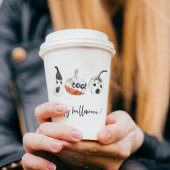 パンプキ不気味ンスパーティー |ハッピーハローウィン 紙コップ