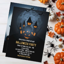 パンプキ不気味ンハロウィンとハ幽霊のよく出るウス&ムーン