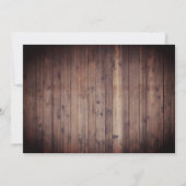 パンプキ不気味ンハロウィーンの衣装バースデーパーティー 招待状 (裏面)