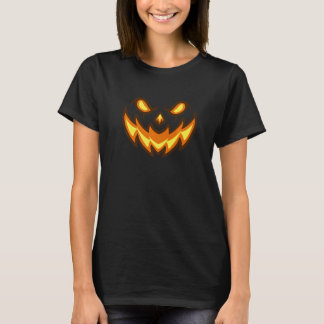 パンプキ不気味ンハロウィーン Tシャツ