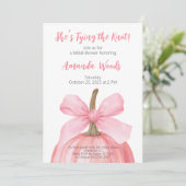 パンプキ不気味ンブライダルシャワー 招待状 (スタンド正面)