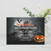 パンプキ不気味ン幽霊のよく出るハウスハローウィンパーティ 招待状 (スタンド正面)