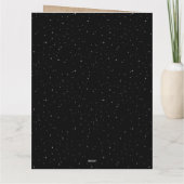 パンプキ不気味ン幽霊ハッピーハローウィン カード (裏面)