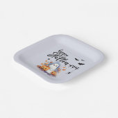 パンプキ不気味ン幽霊ハロウィーン紙プレート ペーパープレート (傾斜あり)