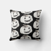 パンプキ不気味ン模様 |ハッピーハローウィン クッション (裏面)