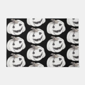 パンプキ不気味ン模様 |ハッピーハローウィン ドアマット (正面)