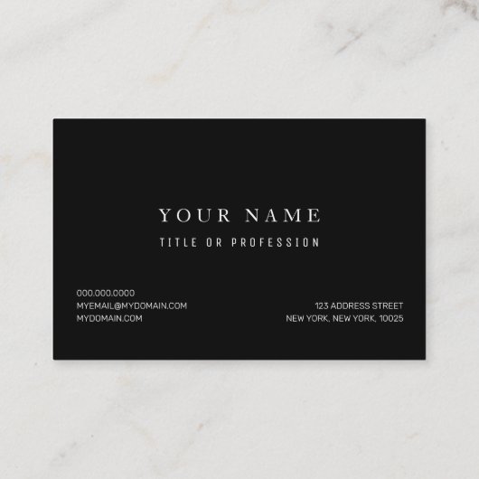 パンプキ不気味ン模様 |ハッピーハローウィン 名刺 (裏面)