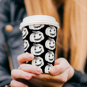 パンプキ不気味ン模様  ハッピーハローウィン 紙コップ