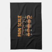 パンプキ不気味ン痛みスケール外傷ナーストリアージホール キッチンタオル (縦)