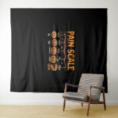 パンプキ不気味ン痛みスケール外傷ナーストリアージホール タペストリー (インサイチュ(横))