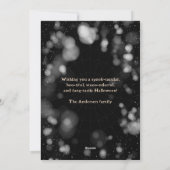 パンプキ不気味ン紅葉ハッピーハローウィンカード シーズンカード (裏面)