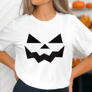 パンプキ不気味ン顔ハロウィーンTシャツ Tシャツ