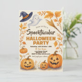 パンプキ不気味ン&こうもりテーマ 招待状 (スタンド正面)