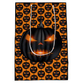 パンプキ不気味ン ミディアムペーパーバッグ (裏面)