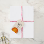 パンプキ伝統的ンのパイ食品の瓶ラベル ギフトタグ (より糸付き)