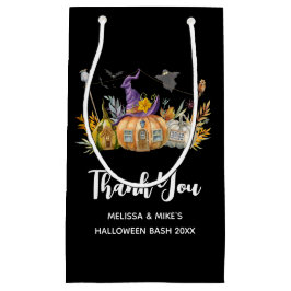 パンプキ幽霊のよく出るンハウスウィズ幽霊&こうもり スモールペーパーバッグ