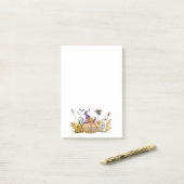 パンプキ幽霊のよく出るンハウスウィズ幽霊&こうもり ポストイット (デスク上)