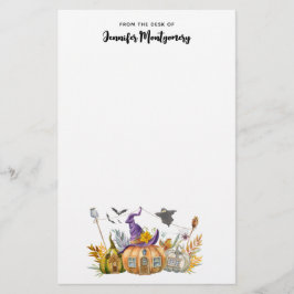 パンプキ幽霊のよく出るンハウスウィズ幽霊&こうもり 便箋