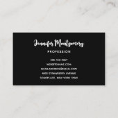 パンプキ幽霊のよく出るンハウスウィズ幽霊&こうもり 名刺 (裏面)