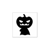 パンプキ怒ン幽霊シルエットアートスタンプ ラバースタンプ (インプリント)