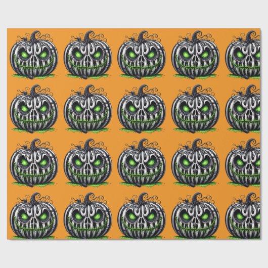パンプキ怒ン ラッピングペーパー (フラット)