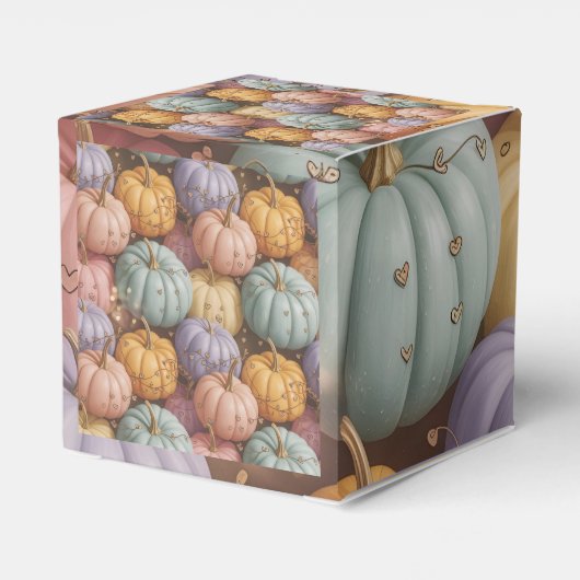 パンプキ数々のン模様 フェイバーボックス (裏面サイド)