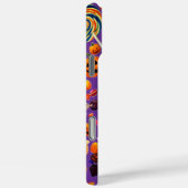 パンプキ白熱［赤熱］光を放つンハロウィーンの電話ケース Case-Mate iPhoneケース (裏面 / 右)