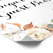 パンプキ素朴ンお願いゲストブックにサインして。 ポスター (角)