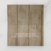 パンプキ素朴ンウッドフェイク秋ハッピーサンクスギビング プレイスカード (内部開封)