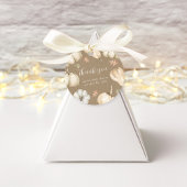 パンプキ素朴ンス秋ベビーシャワーありがとう フェイバータグ