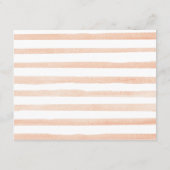 パンプキ素朴ンフローラアドバイスカード赤ちゃんシャワー エンクロージャーカード (裏面)